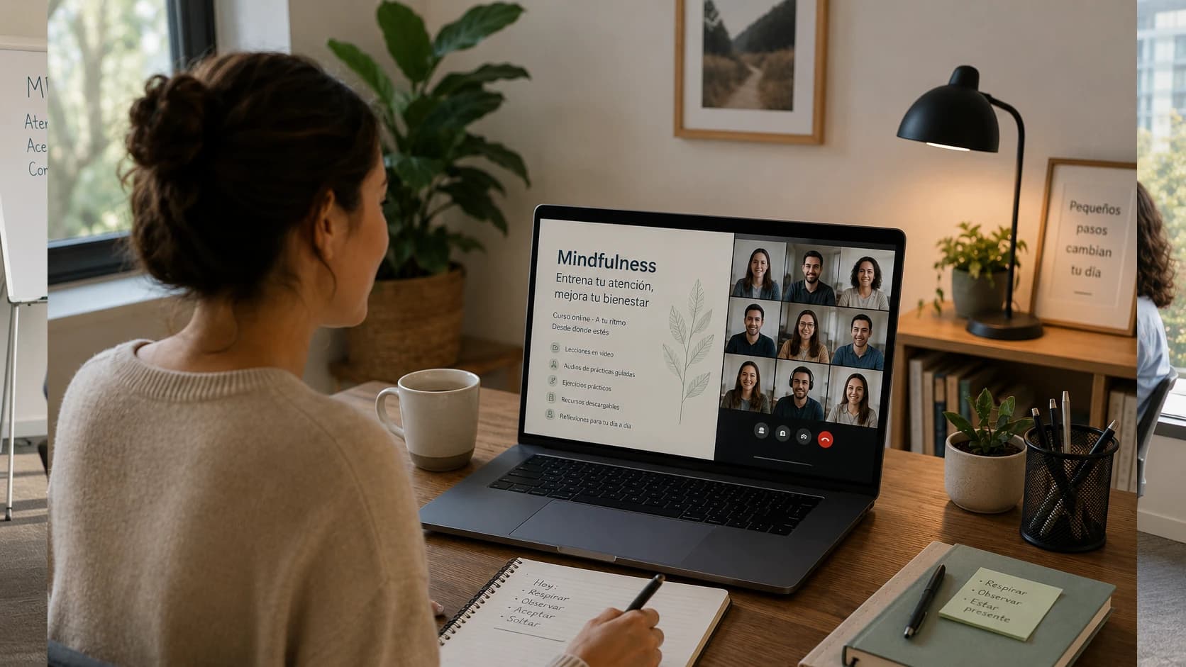 Práctica de mindfulness online